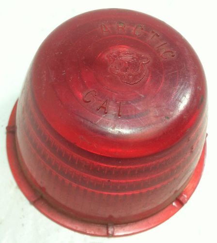 Vintage 1969 /1970 arctic cat panther taillight lens good used condition 116-155