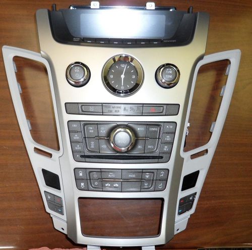 2008-2009 cadillac cts radio cd control panel