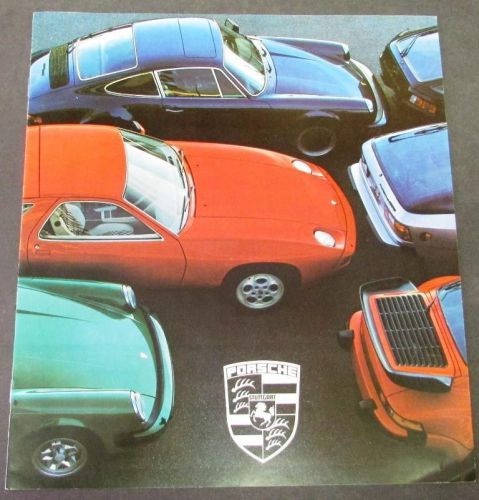 1978 porsche dealer sales brochure original 928 911 sc &amp; turbo 924 rare