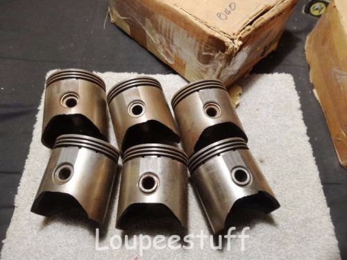 Nors 1937 - 40 chevy pistons .040 oversize c1175-p  l120