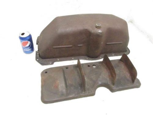 Antique vintage ford model a oil pan car truck