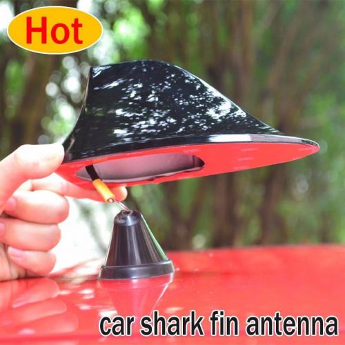 Car 3m adhesive radio shark fin antenna for peugeot 208 206 307 signal aerials