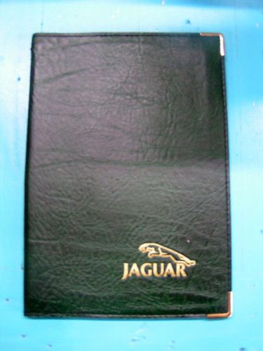 Owner&#039;s manual jacket  jaguar xjs pre &#039;86