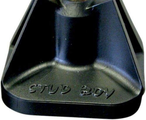 Stud boy pro super lite single backing plate 1ply/2ply black 5/16"-24 24-pack