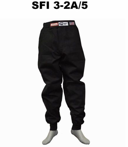 FIRE SUIT SFI 5 RACING PANTS 3-2A/5 RATED BLACK SIZE ADULT XL IHRA NHRA ADRL, US $129.99, image 6