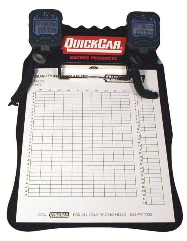 Quickcar 51-052 black 505 stop watch clipboards -  qrp51-052