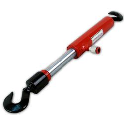 All steel 10 ton hydraulic air pull back ram for porta power hooks on both end 