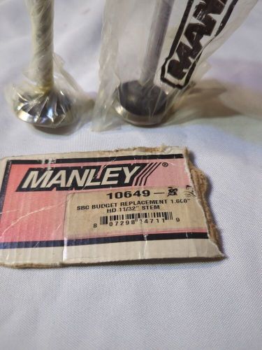 Manley 10649-1 1.600" small block chevy budget replacement two exhaust valves