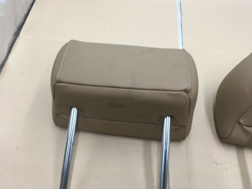 2008-2010 BMW 5 series E60 LEFT AND RIGHT HEADREST LEATHER BROWN OEM ., US $72.99, image 3