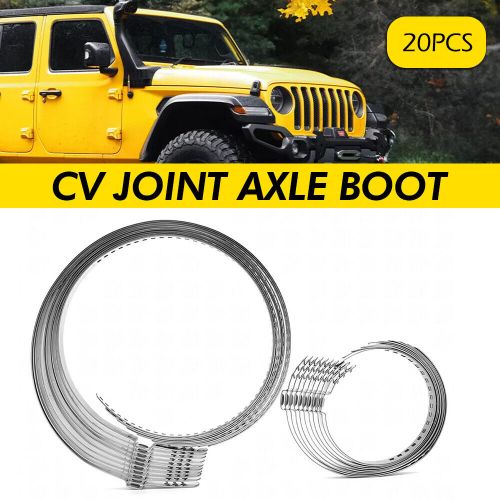 20X Adjustable Axle CV Joint Boot Crimp Clamps Small & Large FOR Ford Chevy EH, US $13.99, image 6