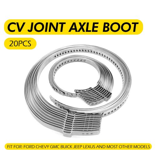 20X Adjustable Axle CV Joint Boot Crimp Clamps Small & Large FOR Ford Chevy EH, US $13.99, image 12