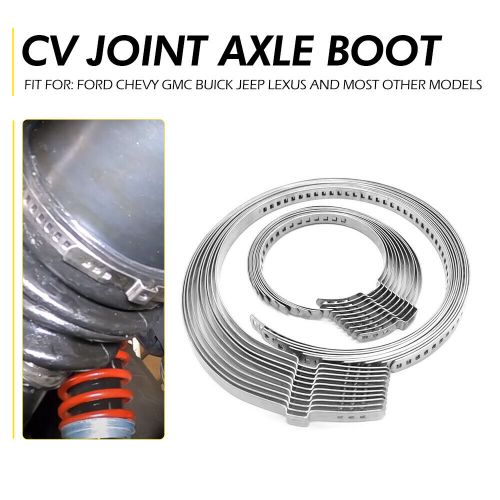 20X Adjustable Axle CV Joint Boot Crimp Clamps Small & Large FOR Ford Chevy EH, US $13.99, image 13