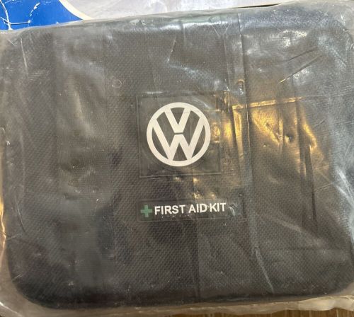 New genuine volkswagen first aid kit - black 000-093-108-b-9b9
