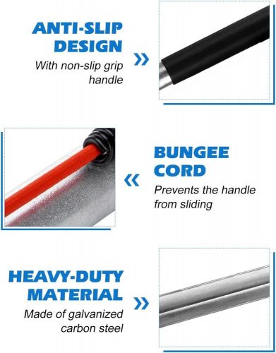 Fit Shallow Water Shore Lake Sandbar Pontoon 39'' Sand Spike Boat Anchor Pole, US $95.99, image 8