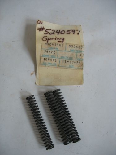 New nos mopar 1978 oil pump valve spring 5240597 qty.3