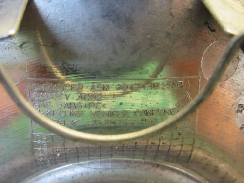 2007 2008 Chrysler Pacifica Factory Wheel Center Hub Cap OEM 04743815AB, US $26.15, image 2