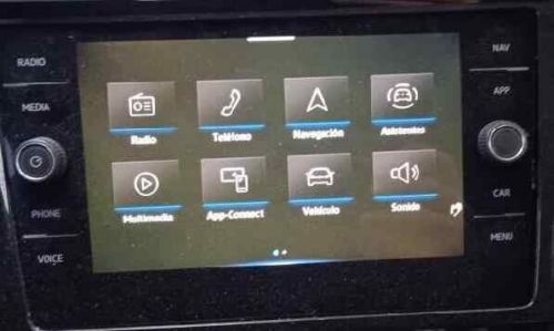 5nn919605b multifunction display / 7454824 for volkswagen passat variant cb5 2-