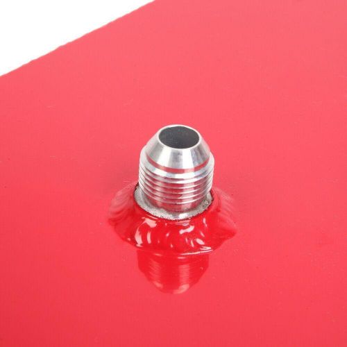 15 Gallon/60L Top-feed Racing Fuel Cell Tank + Fuel Level Sender Red, US $113.71, image 2
