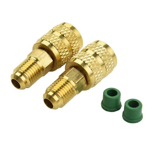 2 Pcs R32 R410a AC Adapter 5/16 1/4 SAE Male Female High Quality, US $12.41, image 6