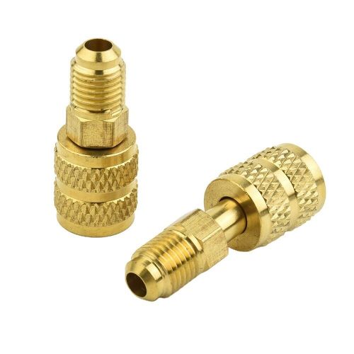 2 Pcs R32 R410a AC Adapter 5/16 1/4 SAE Male Female High Quality, US $12.41, image 18