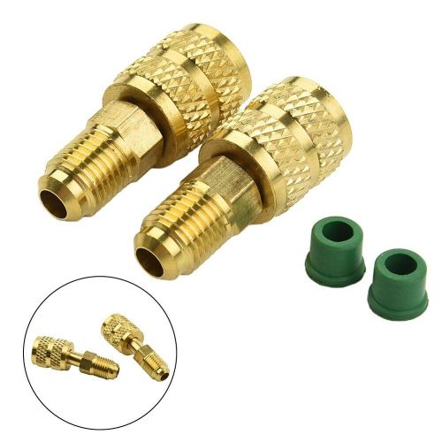 2 Pcs R32 R410a AC Adapter 5/16 1/4 SAE Male Female High Quality, US $12.41, image 22