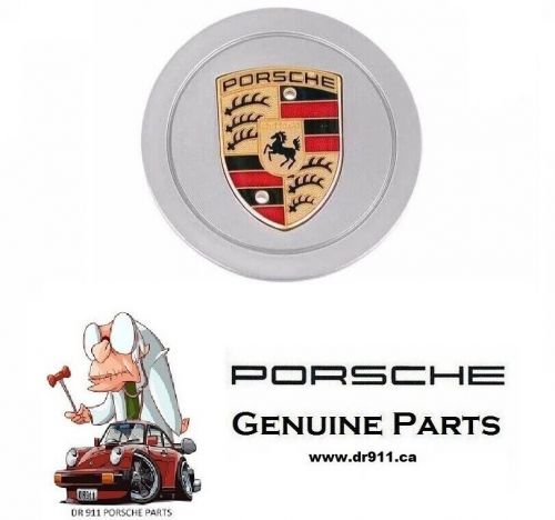 Porsche 996 boxster 993 silver center cap colored crest 993361303109a1 sale!