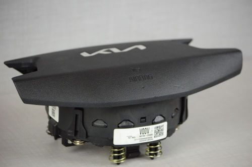 2023-2024 KIA Niro EV Left Driver Steering Wheel Airbag Black Genuine OEM, US $399.00, image 3