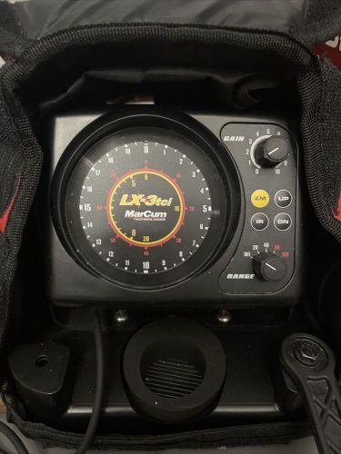 MarCum Tech LX-3tci Flasher High Power Fishing Sonar System No Battery, US $140.00, image 6