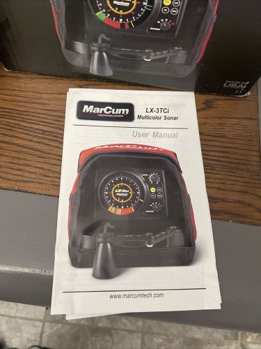MarCum Tech LX-3tci Flasher High Power Fishing Sonar System No Battery, US $140.00, image 7