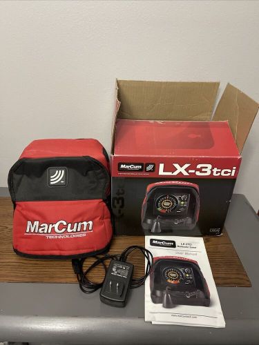 MarCum Tech LX-3tci Flasher High Power Fishing Sonar System No Battery, US $140.00, image 8