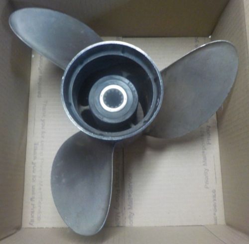 384702 Stainless Steel Propeller 3 Blade Right 12-3/4X21 Evinrude/Johnson, US $89.99, image 12