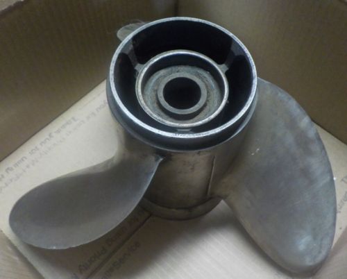 384702 Stainless Steel Propeller 3 Blade Right 12-3/4X21 Evinrude/Johnson, US $89.99, image 14