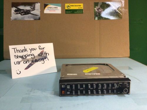 Bendix/King KMA 24 audio panel P/N 066-1055-03 marker beacon, US $375.00, image 4