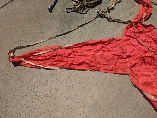 Drag Race Sportsman Parachute Deist 10' Red NHRA, US $99.99, image 2