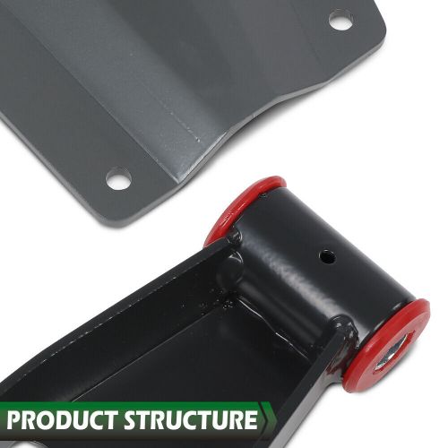 4&#039;&#039; drop kit shackles &amp; hangers fit for 99-06 chevy silverado/gmc sierra 1500