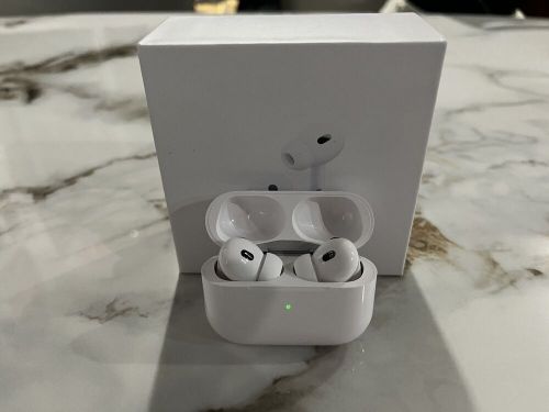 AIRPODS PRO ( 2ND GENERATION ) WITH MAGSAFE WIRELESS CHARGING CASE & WHITE, US $45.00, image 2