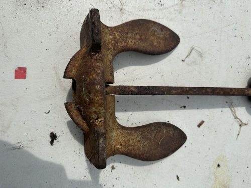 VINTAGE 10-LB. NAVY BOAT ANCHOR GREAT NAUTICAL COLLECTIBLE, US $100.00, image 5