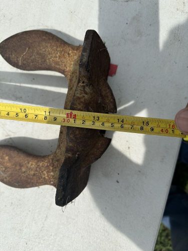 VINTAGE 10-LB. NAVY BOAT ANCHOR GREAT NAUTICAL COLLECTIBLE, US $100.00, image 6