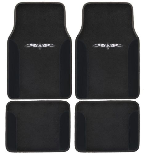 For Subaru New Black Flat Cloth Car Truck Seat Covers With Mats Set, US $52.99, image 3