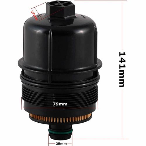 Engine Oil Filter 68507598AA For Ram 1500 DT Jeep Wrangler JL 3.0L 20-21-6 Packs, US $55.67, image 3