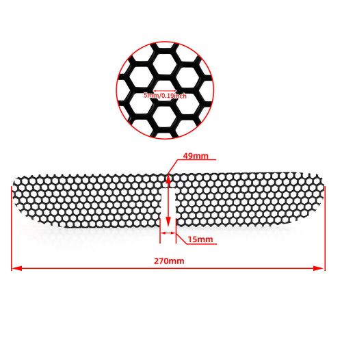 FIT Harley Street Glide 14-22 Honeycomb Mesh Fairing Vent Screen Grill, US $17.36, image 6