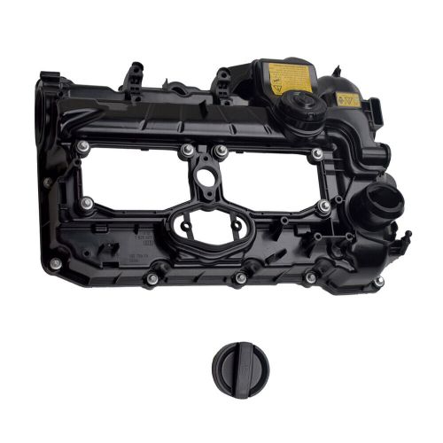 Valve cover w/ gasket &amp; oil cap for 12-18 bmw n20 f10 320i 328i 528i x3 x5 z4 x1
