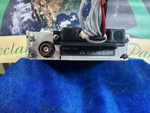 BENDIX KING KN-75 RECEIVER - GLIDESLOPE 12volt P/N: 0661063-00 SN- 19535, C $100.00, image 4
