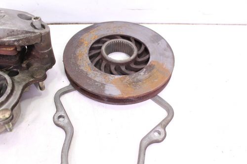 2007 arctic cat m1000 brake caliper with rotor and line