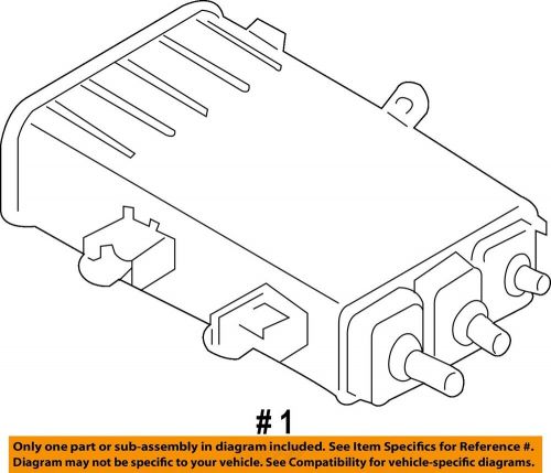 Hyundai oem 10-15 tucson emission components-vapor canister 314202s500