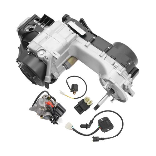 150CC 4-Stroke Long Case GY6 Moped Scooter Engine Motor Electric CVT Auto Motor, US $349.06, image 19