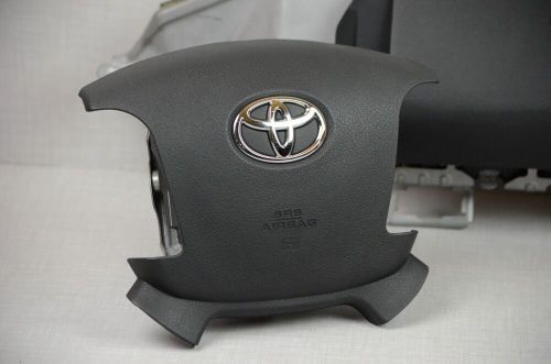 2010-2013 Toyota Tundra Left Driver Steering Wheel + Knee Airbag Black OEM, US $425.00, image 8