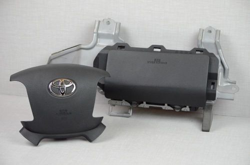 2010-2013 Toyota Tundra Left Driver Steering Wheel + Knee Airbag Black OEM, US $425.00, image 12