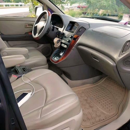 Fit 2003-2009 Lexus RX 300 330 350 2X Leather Seat Armrest Holster Dark Beige, US $19.99, image 4