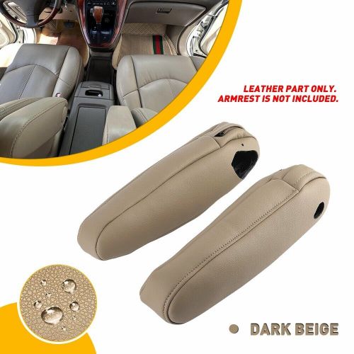 Fit 2003-2009 Lexus RX 300 330 350 2X Leather Seat Armrest Holster Dark Beige, US $19.99, image 12
